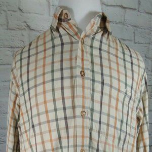 Orvis Long Sleeve Button Down Multi Color Shirt L